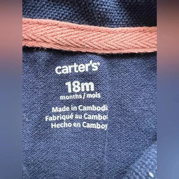 BUNDLE: Carter’s | 2- baby boy polo shirts. Size: 18M. - Picture 8 of 14